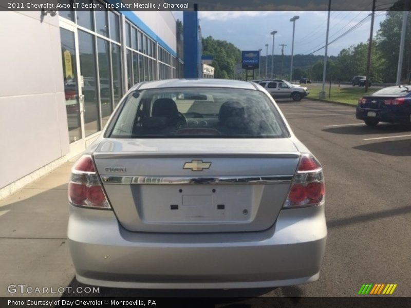 Ice Silver Metallic / Charcoal 2011 Chevrolet Aveo LT Sedan