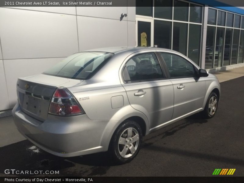 Ice Silver Metallic / Charcoal 2011 Chevrolet Aveo LT Sedan