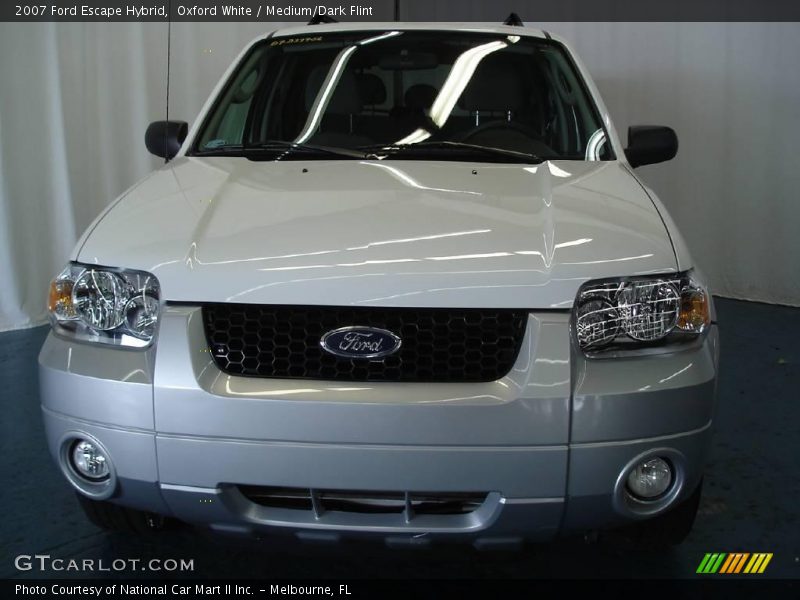 Oxford White / Medium/Dark Flint 2007 Ford Escape Hybrid