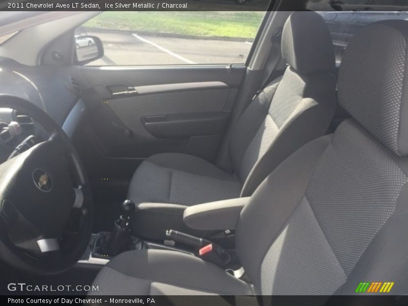 Ice Silver Metallic / Charcoal 2011 Chevrolet Aveo LT Sedan