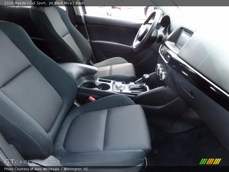 Jet Black Mica / Black 2016 Mazda CX-5 Sport