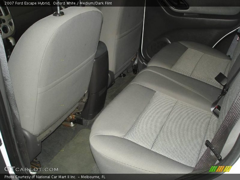 Oxford White / Medium/Dark Flint 2007 Ford Escape Hybrid