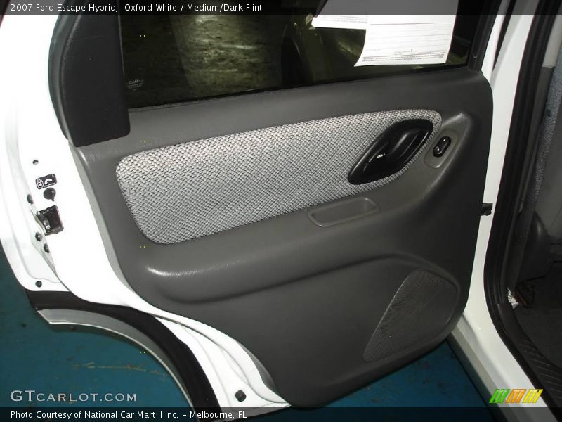 Oxford White / Medium/Dark Flint 2007 Ford Escape Hybrid