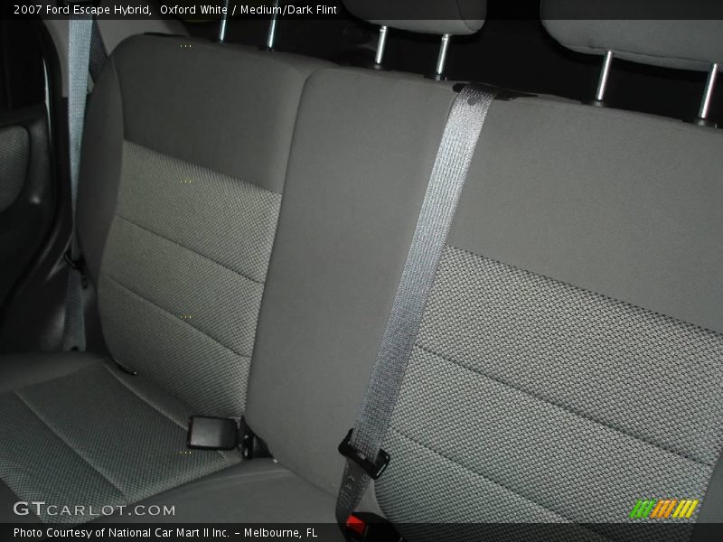 Oxford White / Medium/Dark Flint 2007 Ford Escape Hybrid