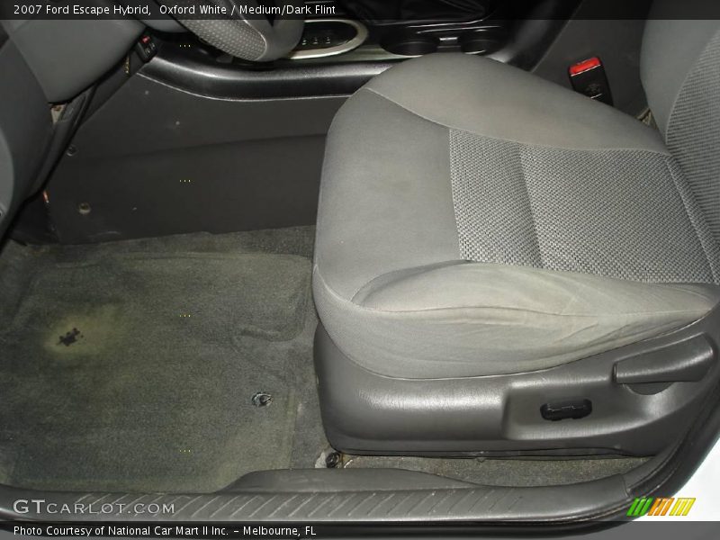 Oxford White / Medium/Dark Flint 2007 Ford Escape Hybrid