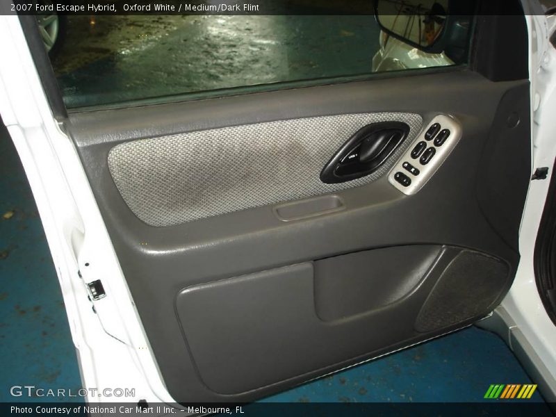 Oxford White / Medium/Dark Flint 2007 Ford Escape Hybrid