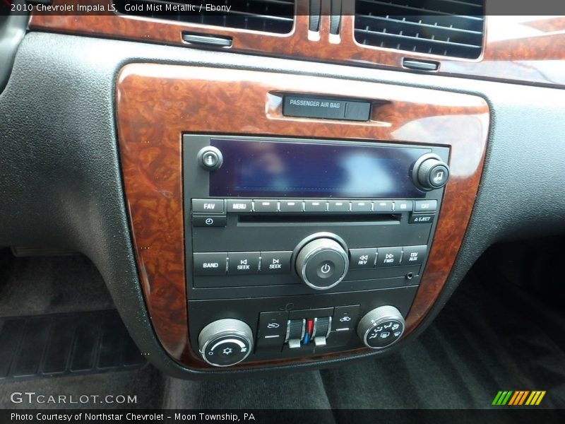 Gold Mist Metallic / Ebony 2010 Chevrolet Impala LS