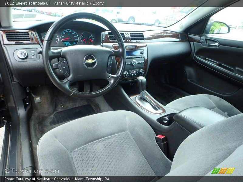 Ashen Gray Metallic / Ebony 2012 Chevrolet Impala LT