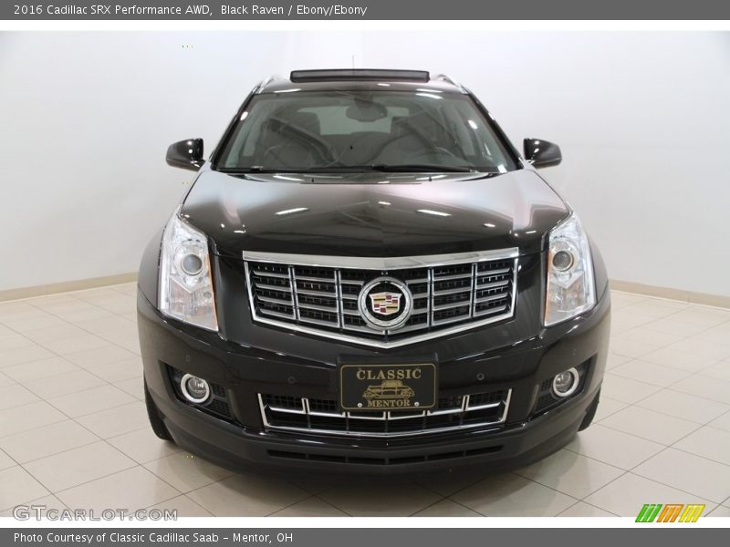 Black Raven / Ebony/Ebony 2016 Cadillac SRX Performance AWD