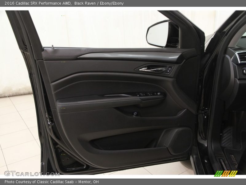 Black Raven / Ebony/Ebony 2016 Cadillac SRX Performance AWD