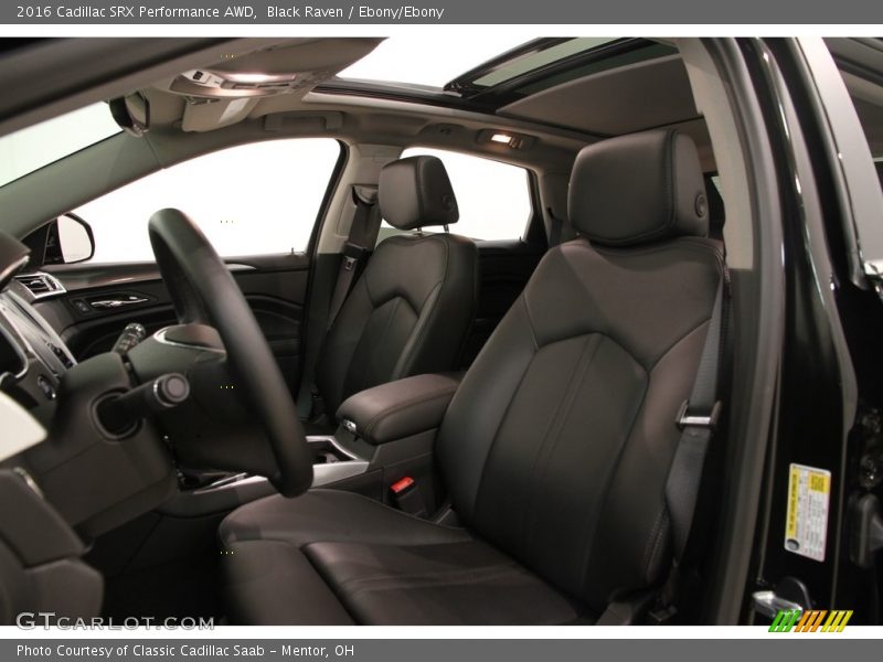 Black Raven / Ebony/Ebony 2016 Cadillac SRX Performance AWD