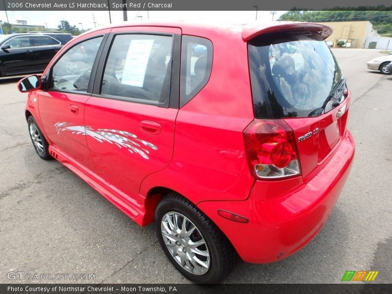 Sport Red / Charcoal 2006 Chevrolet Aveo LS Hatchback