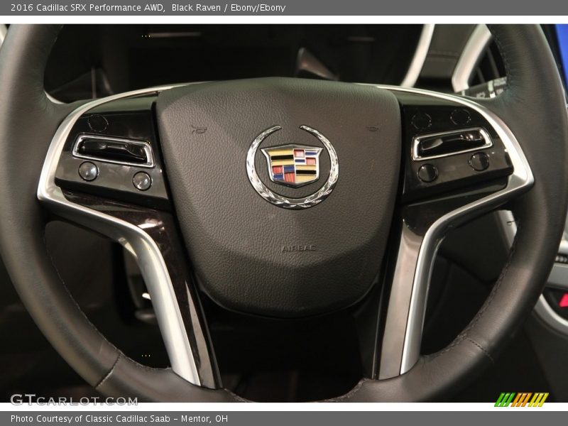 Black Raven / Ebony/Ebony 2016 Cadillac SRX Performance AWD