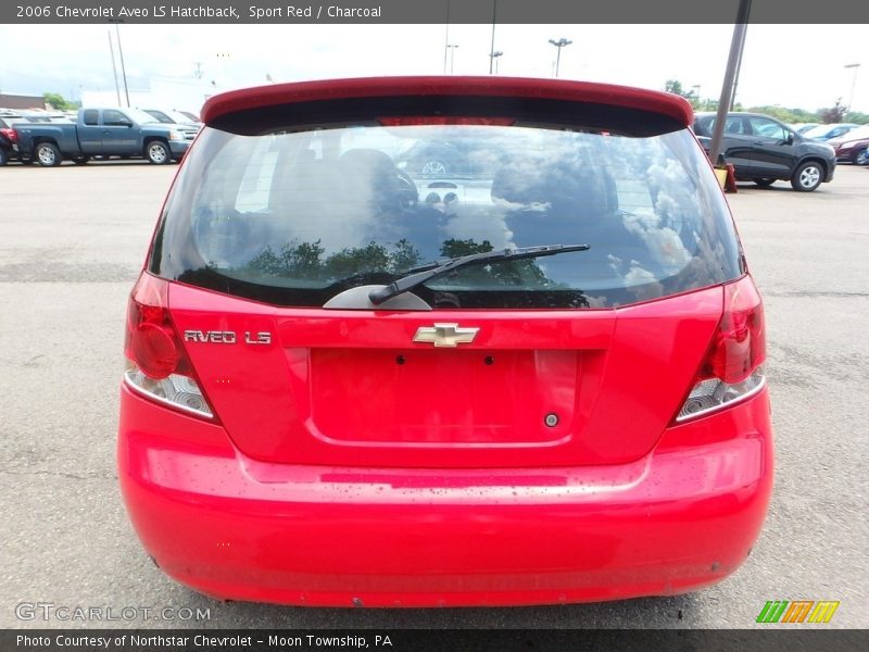 Sport Red / Charcoal 2006 Chevrolet Aveo LS Hatchback