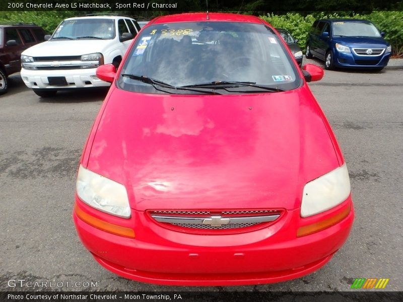 Sport Red / Charcoal 2006 Chevrolet Aveo LS Hatchback