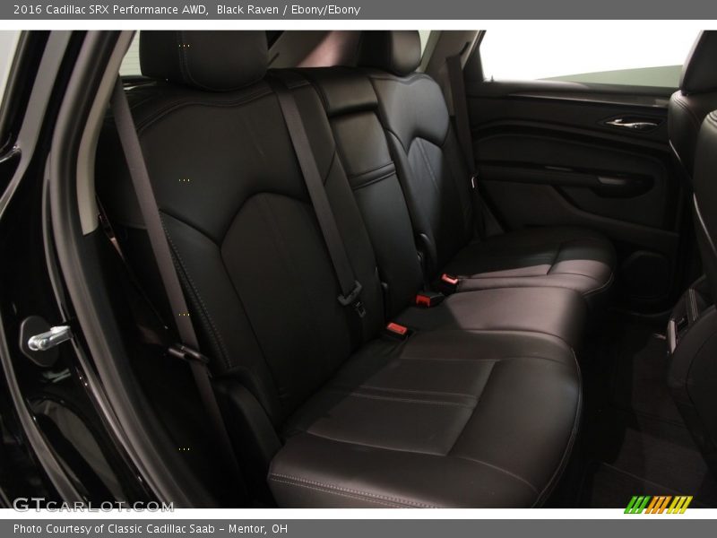 Black Raven / Ebony/Ebony 2016 Cadillac SRX Performance AWD