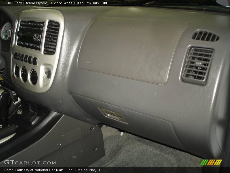 Oxford White / Medium/Dark Flint 2007 Ford Escape Hybrid