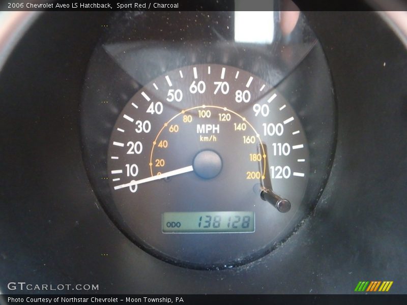 Sport Red / Charcoal 2006 Chevrolet Aveo LS Hatchback