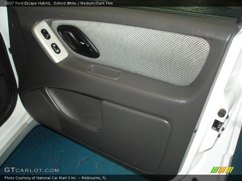 Oxford White / Medium/Dark Flint 2007 Ford Escape Hybrid