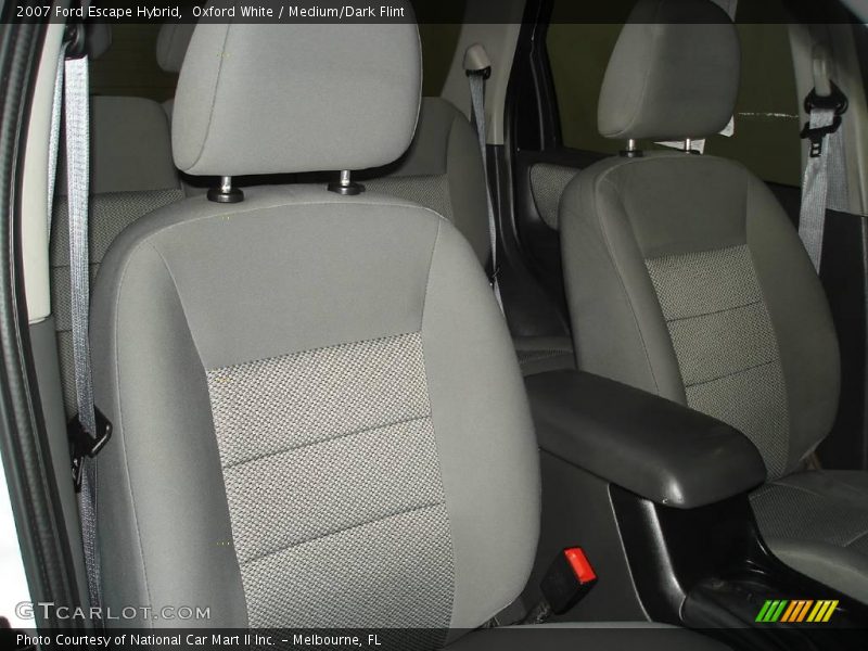 Oxford White / Medium/Dark Flint 2007 Ford Escape Hybrid