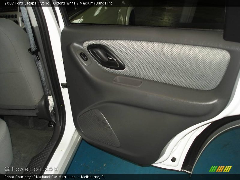 Oxford White / Medium/Dark Flint 2007 Ford Escape Hybrid
