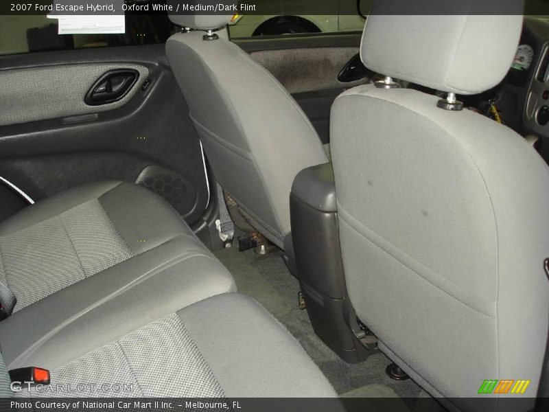 Oxford White / Medium/Dark Flint 2007 Ford Escape Hybrid