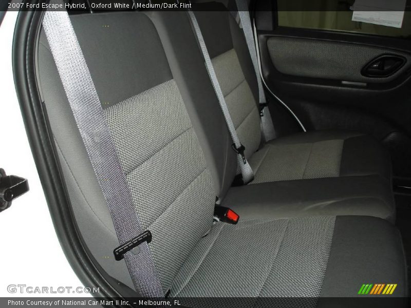 Oxford White / Medium/Dark Flint 2007 Ford Escape Hybrid