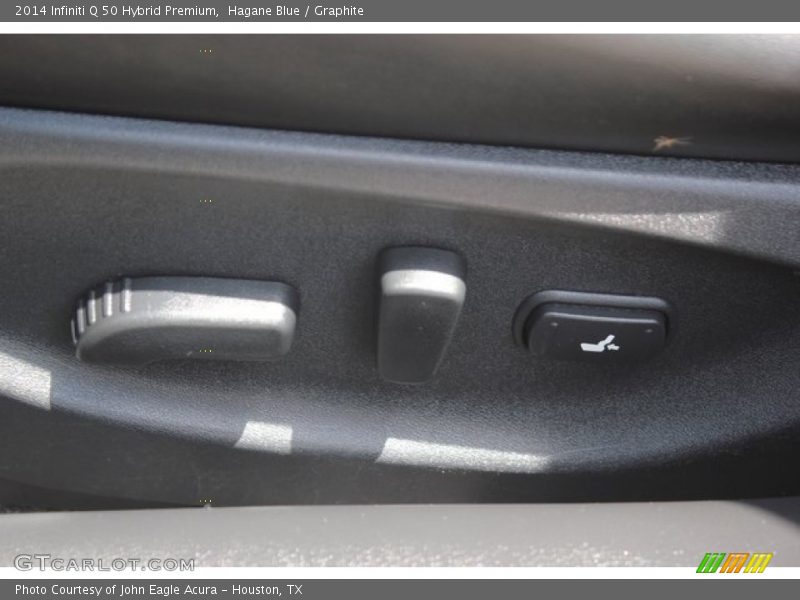 Hagane Blue / Graphite 2014 Infiniti Q 50 Hybrid Premium