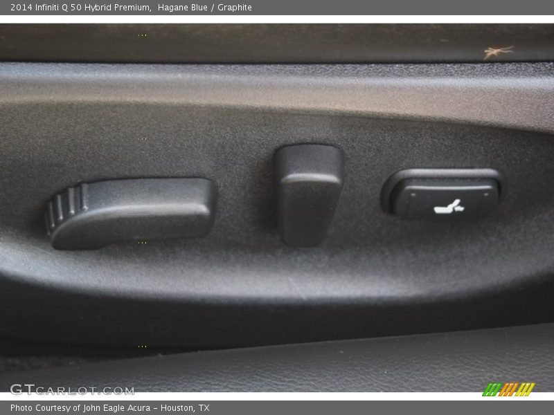 Hagane Blue / Graphite 2014 Infiniti Q 50 Hybrid Premium