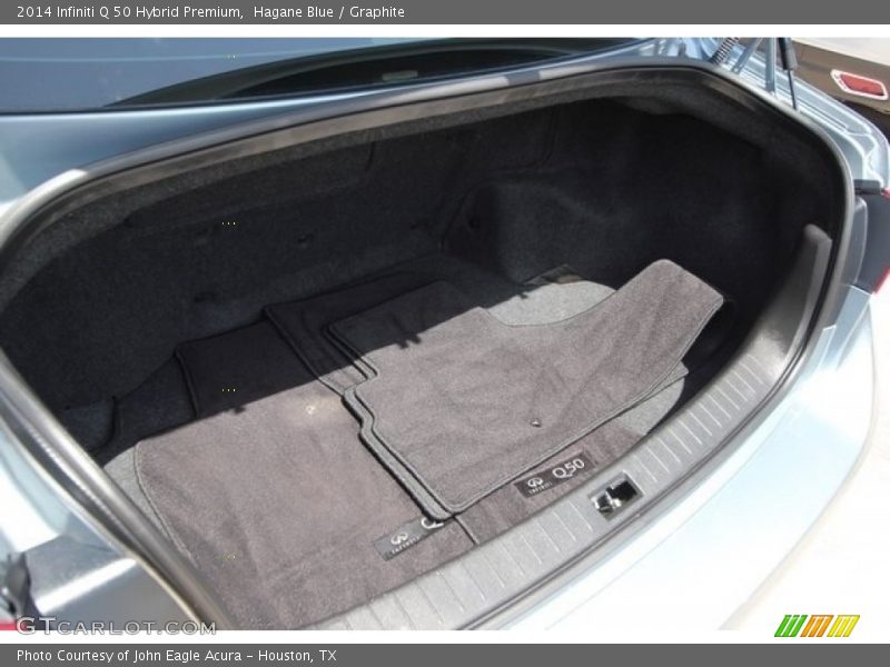 Hagane Blue / Graphite 2014 Infiniti Q 50 Hybrid Premium