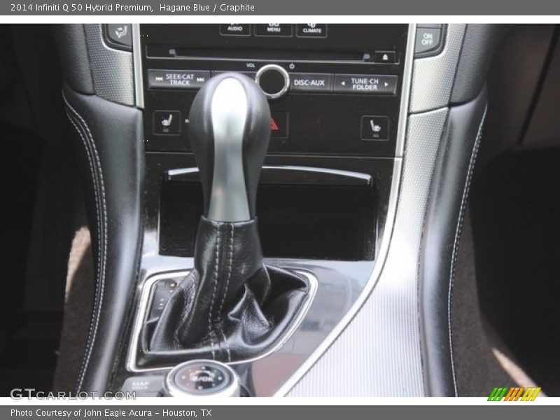 Hagane Blue / Graphite 2014 Infiniti Q 50 Hybrid Premium