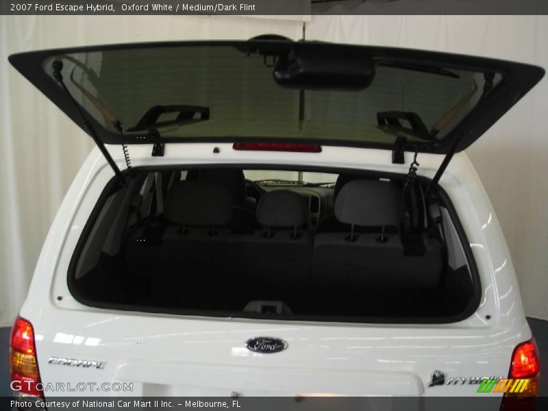 Oxford White / Medium/Dark Flint 2007 Ford Escape Hybrid