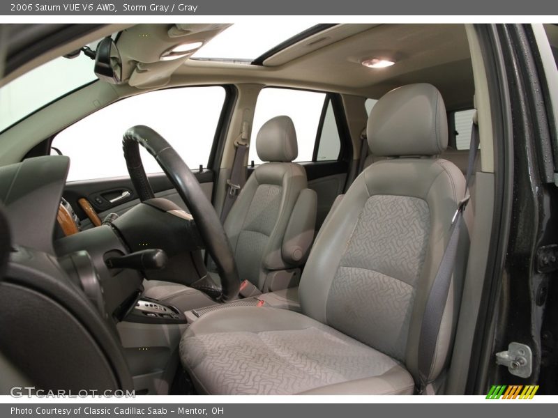 Storm Gray / Gray 2006 Saturn VUE V6 AWD