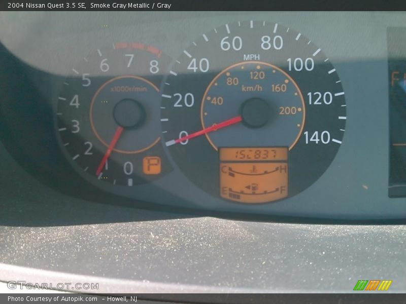 Smoke Gray Metallic / Gray 2004 Nissan Quest 3.5 SE