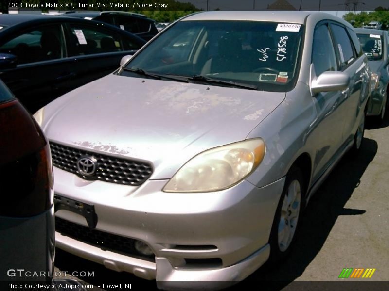 Lunar Mist Metallic / Stone Gray 2003 Toyota Matrix XR