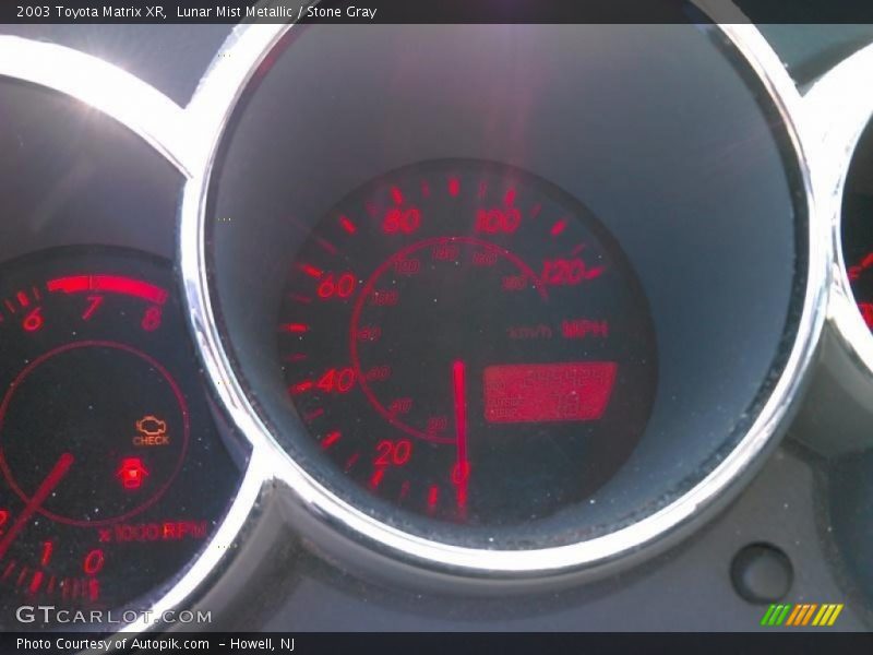 Lunar Mist Metallic / Stone Gray 2003 Toyota Matrix XR