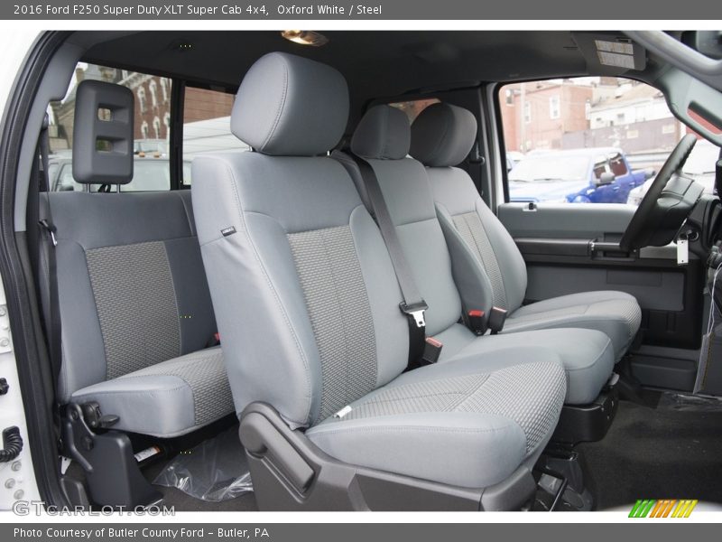 Oxford White / Steel 2016 Ford F250 Super Duty XLT Super Cab 4x4