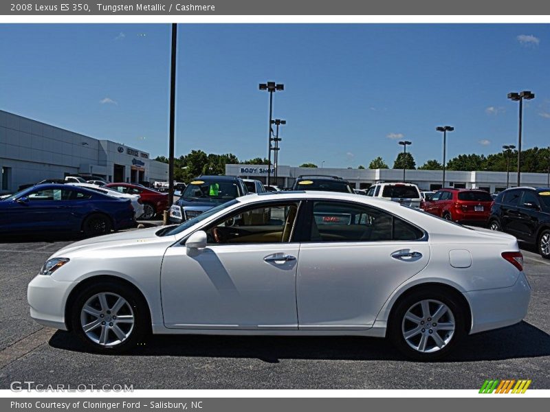 Tungsten Metallic / Cashmere 2008 Lexus ES 350