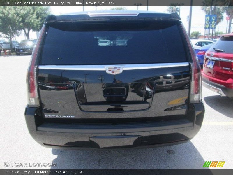 Black Raven / Jet Black 2016 Cadillac Escalade ESV Luxury 4WD