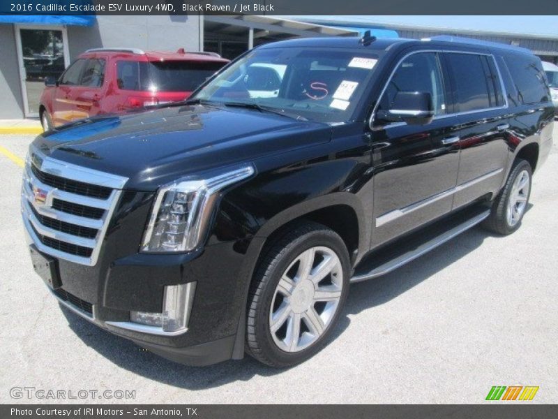 Black Raven / Jet Black 2016 Cadillac Escalade ESV Luxury 4WD