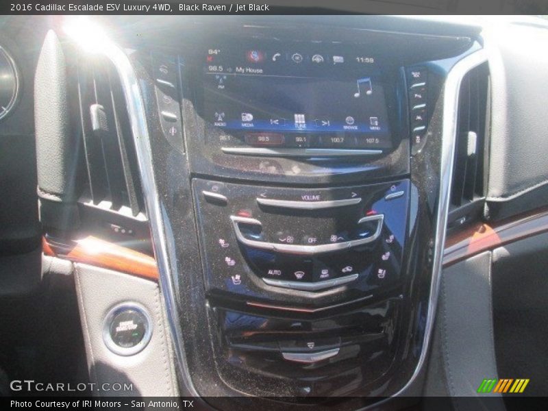 Black Raven / Jet Black 2016 Cadillac Escalade ESV Luxury 4WD