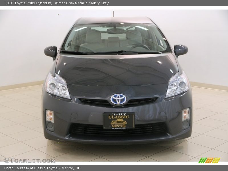 Winter Gray Metallic / Misty Gray 2010 Toyota Prius Hybrid IV