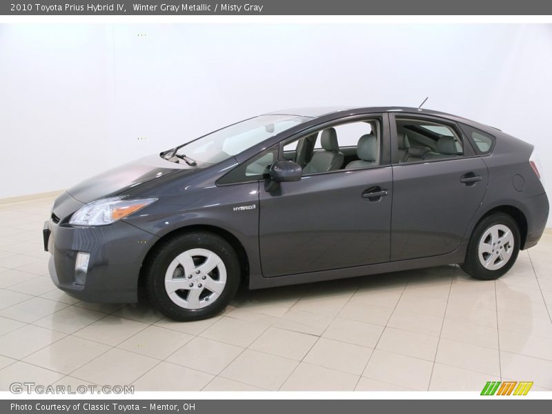 Winter Gray Metallic / Misty Gray 2010 Toyota Prius Hybrid IV