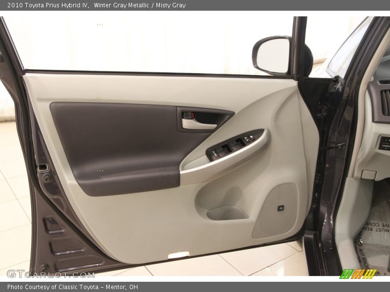 Winter Gray Metallic / Misty Gray 2010 Toyota Prius Hybrid IV