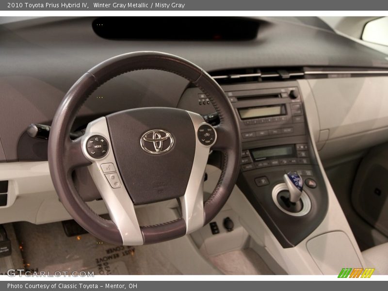 Winter Gray Metallic / Misty Gray 2010 Toyota Prius Hybrid IV