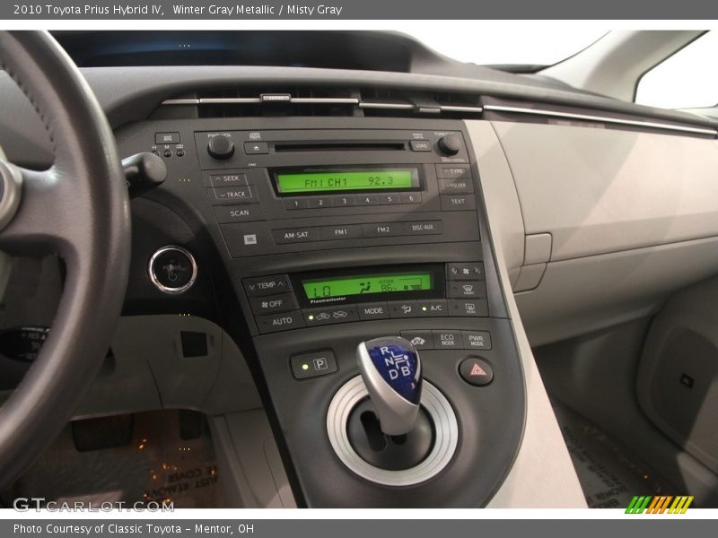 Winter Gray Metallic / Misty Gray 2010 Toyota Prius Hybrid IV