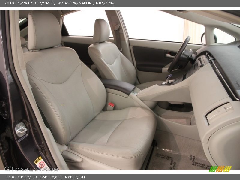 Winter Gray Metallic / Misty Gray 2010 Toyota Prius Hybrid IV