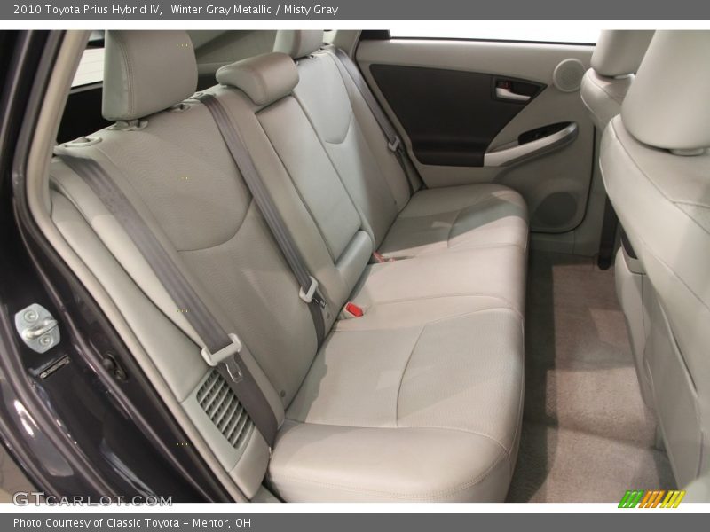 Winter Gray Metallic / Misty Gray 2010 Toyota Prius Hybrid IV