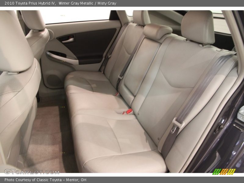 Winter Gray Metallic / Misty Gray 2010 Toyota Prius Hybrid IV