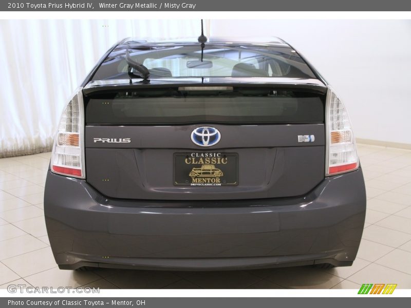 Winter Gray Metallic / Misty Gray 2010 Toyota Prius Hybrid IV